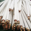 XXV ft 3/8  'x 5/8 ' insulatas aeris pipe