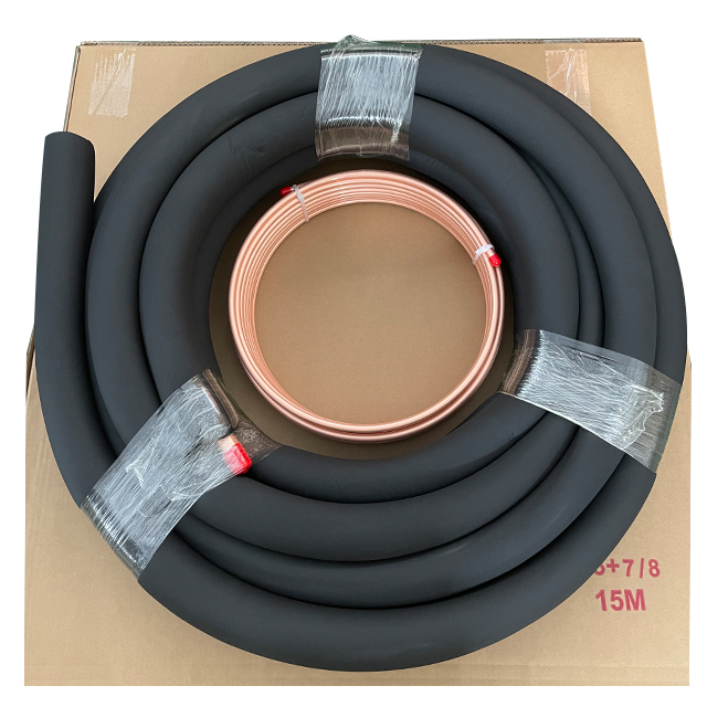 1/4" x 3/8" x 164 ft Insulated Copper Pipe