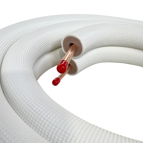 50 ft 3/8  'x 7/8 ' pre insulated copper tube