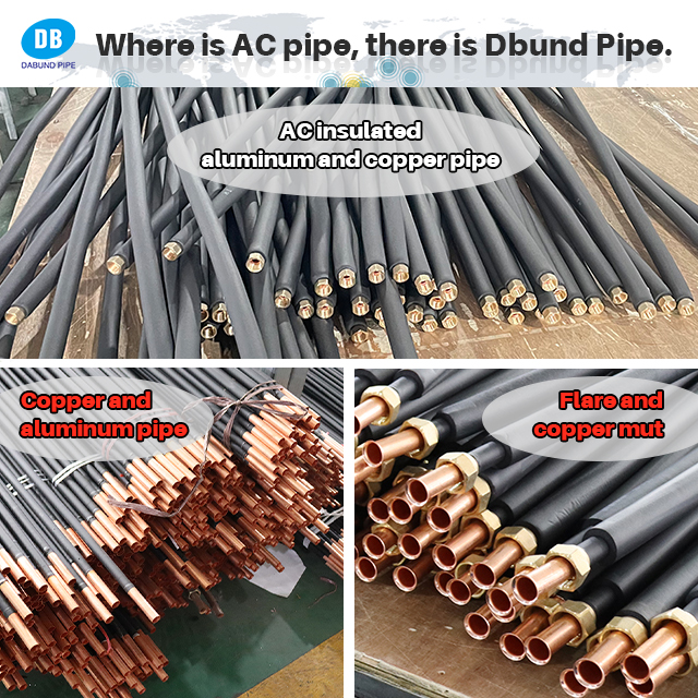 Aluminum Insulated Air conditioning Copper Tubes