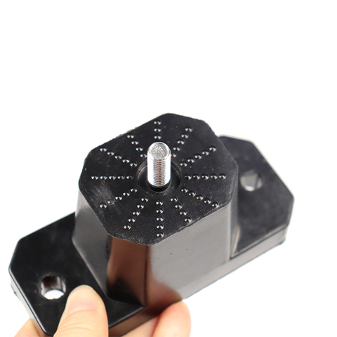 Klimaanl&aelig;g Gummi Vibrationsmonteringsbeslag 4 stk